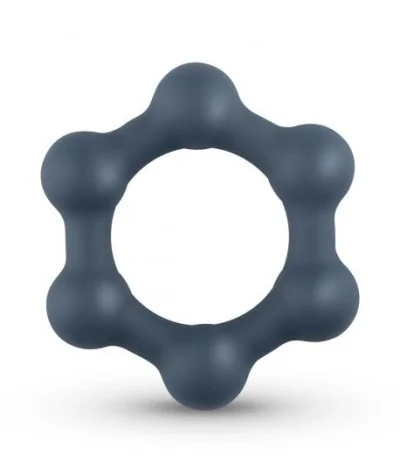 Hexagon Penisring mit Stahlkugeln von Boners