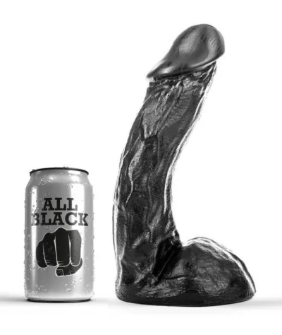 ALL BLACK DONG 23CM