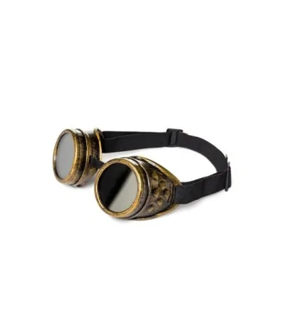 Steampunk Goggles gold/schwarz von