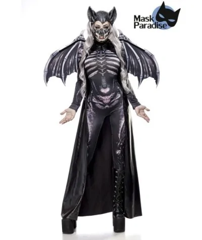 Skull Bat Lady 2 (Komplettset) schwarz/grau von...