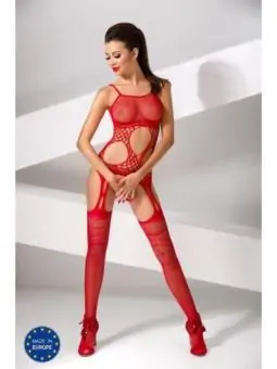 Roter Ouvert Bodystocking...