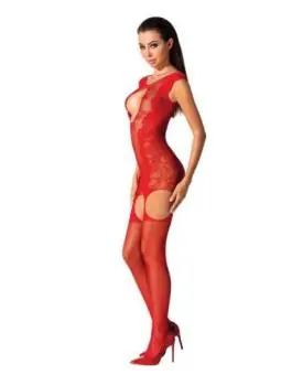 Roter Ouvert Bodystocking...