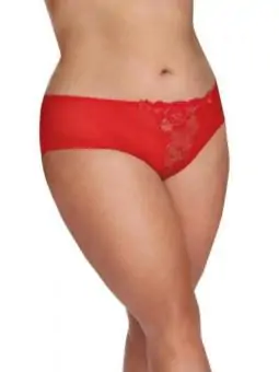Roter Knickers mit Spitze...