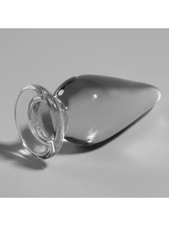 Modell 4 Analplug Borosilikatglas 11 X 5 cm Klar von Nebula Series By Ibiza