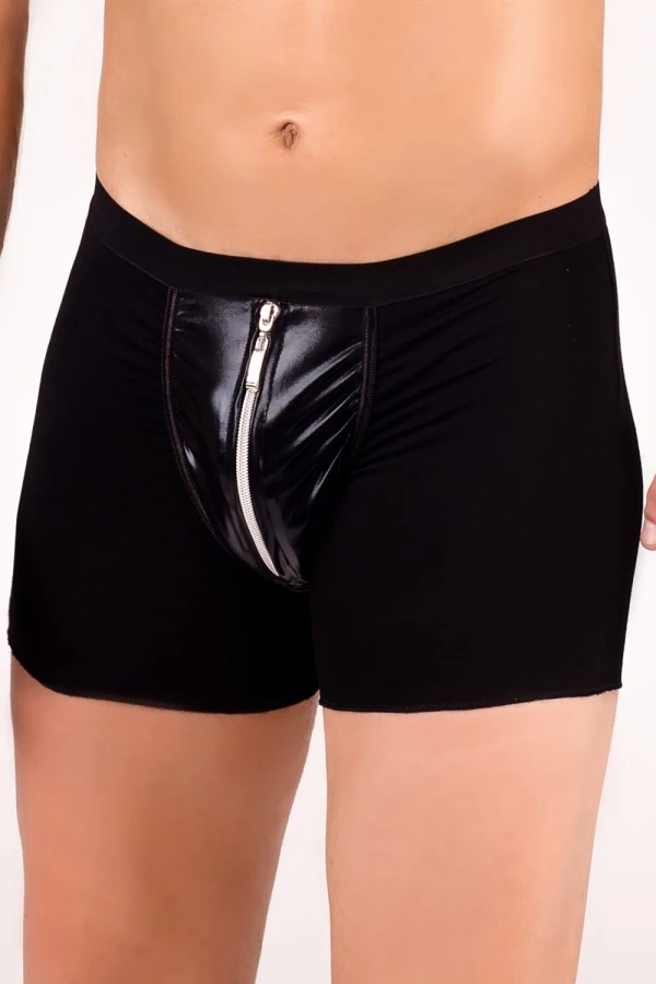 Schwarze Boxer-Shorts Mc/9001 von Andalea Dessous