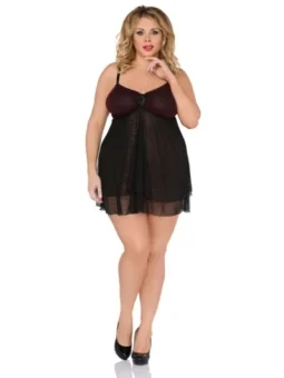 Schwarzes Chemise Sb/1020 von Andalea