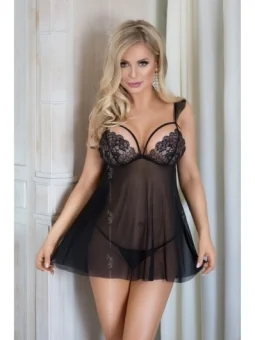 Schwarzes Babydoll 1875 von Softline Romatic Collection