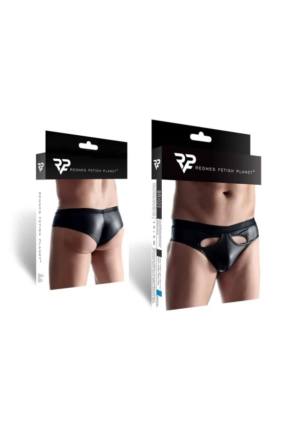 Slip Bri025 Schwarz von Regnes Fetish Planet