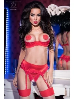 Sexy Set CR4191 rot von Chilirose