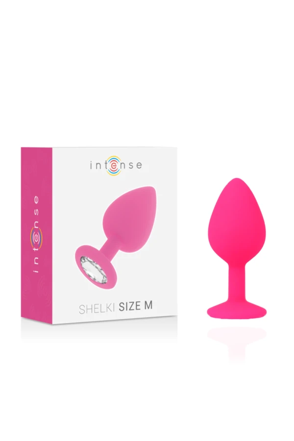 Shelki M Anal Plug Fuchsia von Intense Anal Toys