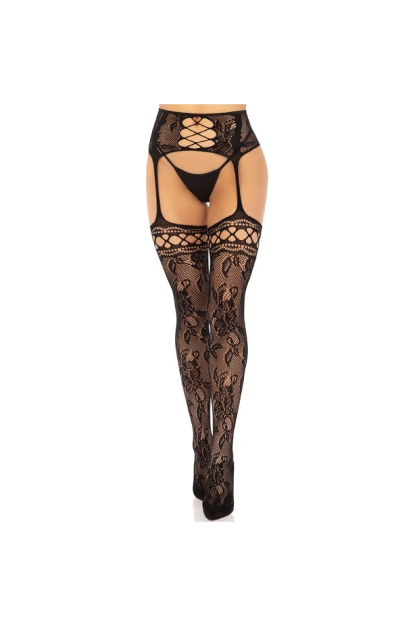 Mirenilt Strapsstrümpfe Schwarz von CoFashion Lingerie