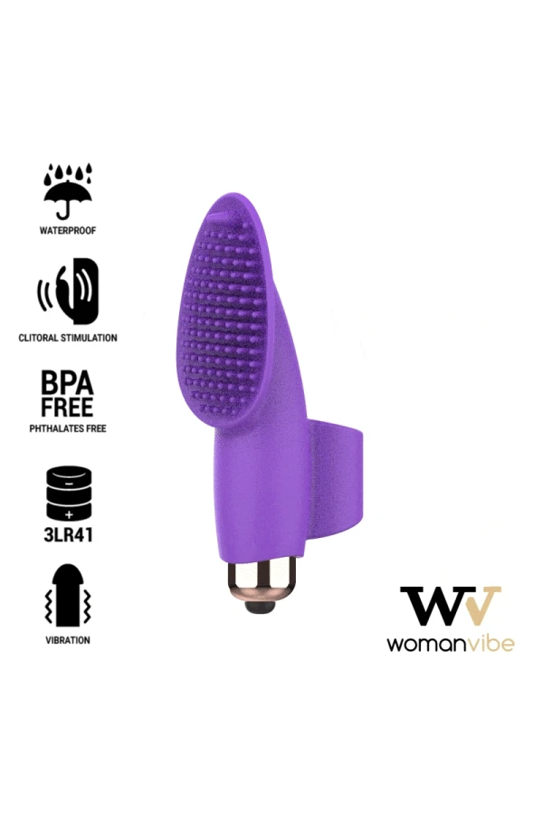 Frau Aisha Silikon Stimulator Finger von Womanvibe