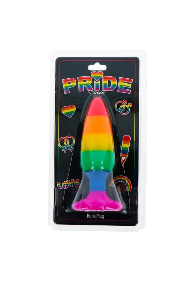 LGBT Flag Plug Hunk 10,5 cm von Pride