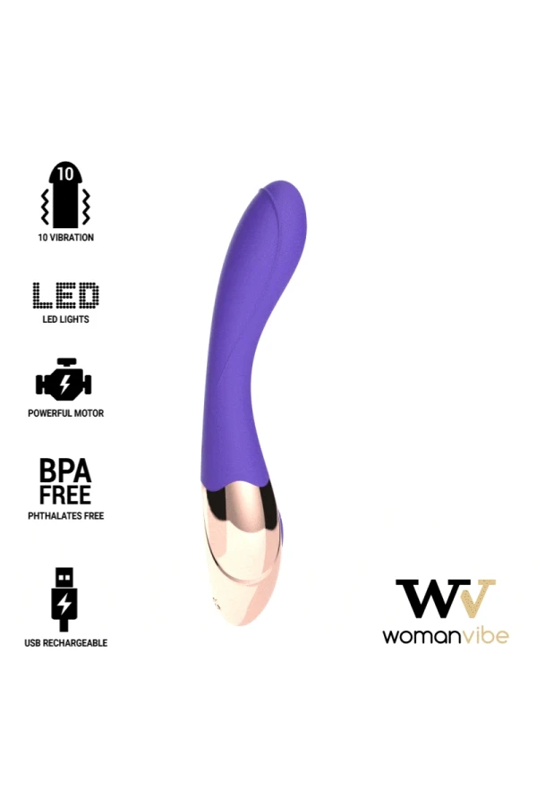 Sunny Silikon Rechargeable Vibrator von Womanvibe