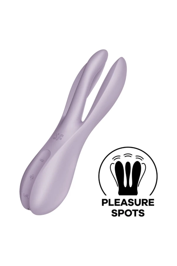 Threesome 2 Vibrator Violett von Satisfyer Vibrator