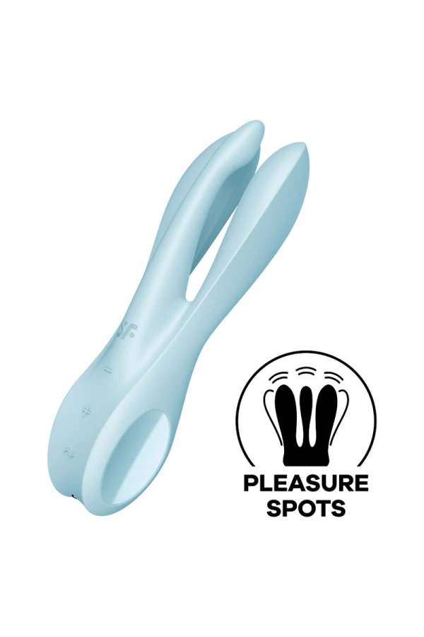 Threesome 1 Vibrator Blau von Satisfyer Vibrator