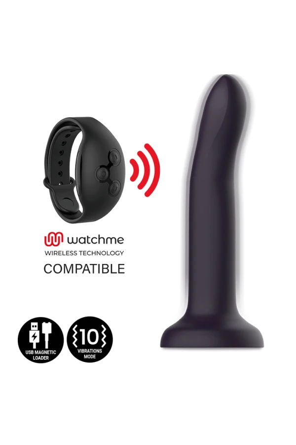 Duman Mystic Dildo M - Vibrator Kompatibel mit Watchme Wireless Technology von Mythology Fantasy Dildo