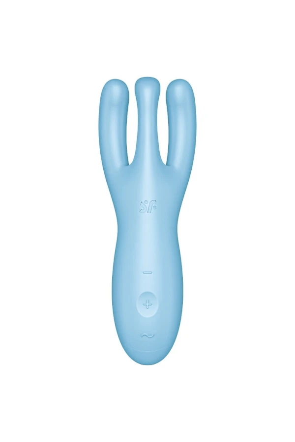 Threesome 4 VibratorAppsteuerung Blau von Satisfyer Connect