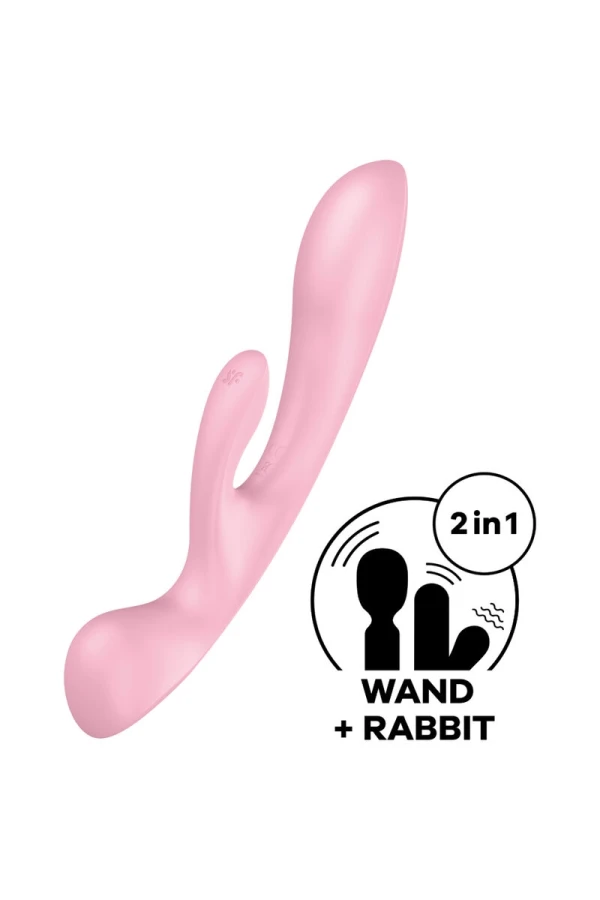 Triple Oh Hybrid Vibration Rosa von Satisfyer Vibrator