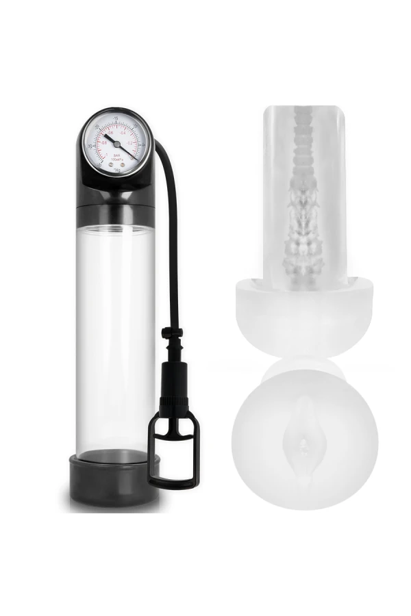 Rx9 Transparent mit Masturbator von Pump Addicted