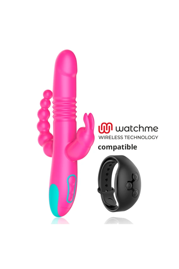 Donald Dreifache Stimulation: Anal, G-Spot & Klitorale Watchme Wireless-Technologie Kompatibel von Happy Loky