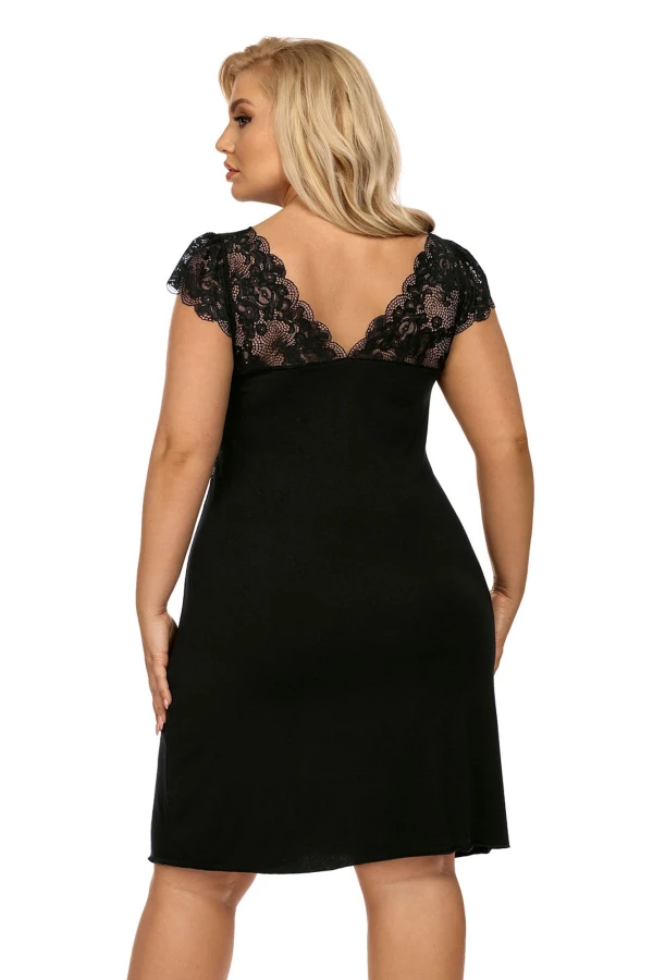 Schwarzes Chemise 1817 von Softline Plus Size