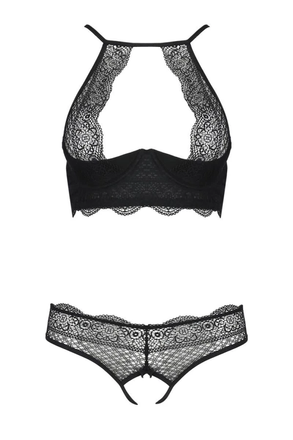 Spitzen-Set DR12163 schwarz von Dreamgirl