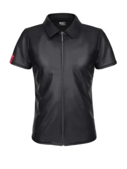 ♥ Herren T-Shirt Rmremo001 Schwarz von Regnes Fetish Planet Red Mark 2 ♥