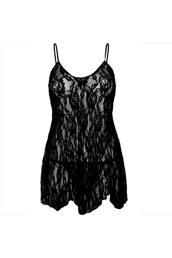 ♥ Chemise-Blumenspitze von Leg Avenue Chemises ♥