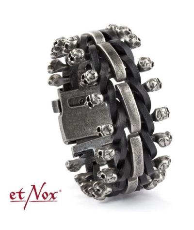 etNox-Armband "Skulls on...