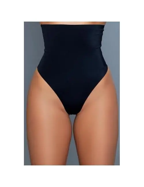 ♥ Daily Comfort Formgebender Shaping String mit hoher Taille - Schwarz von Be Wicked ♥