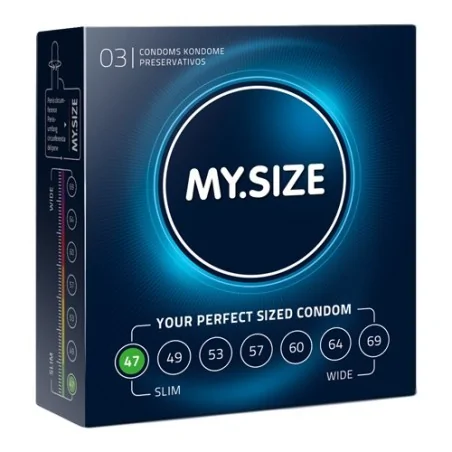MY.SIZE Pro 47 mm Kondome -...