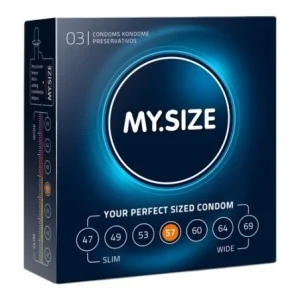 MY.SIZE Pro 57 mm Kondome - 3 Stück (1,66€ / Stück)