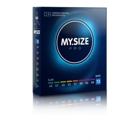 MY.SIZE Pro 72 mm Kondome -...
