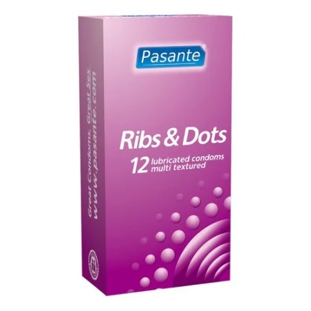 Pasante Ribs & Dots Kondome...