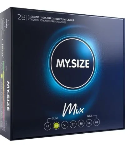 MY.SIZE Mix 49 mm Kondome - 28 Stück von...