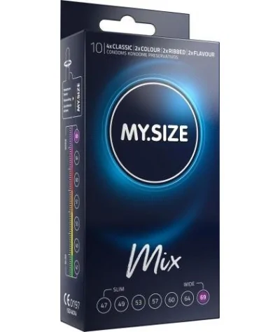 MY.SIZE Mix 69 mm Kondome - 10 Stück von...