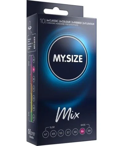 MY.SIZE Mix 64 mm Kondome - 10 Stück von...