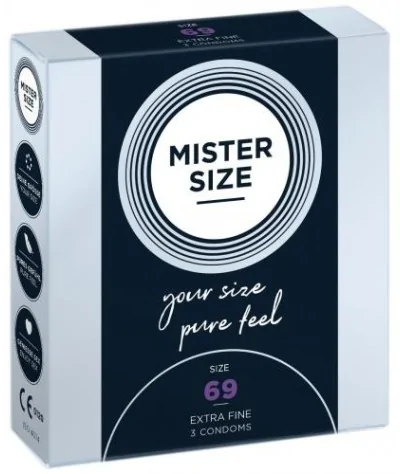MISTER.SIZE 69 mm Kondome 3 Stück von Mister...