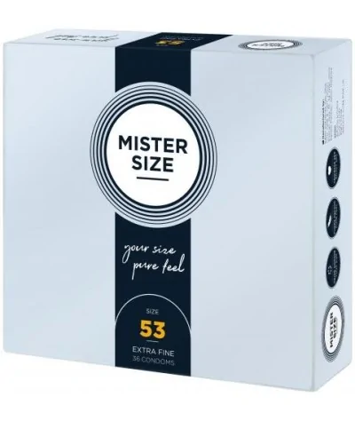 MISTER.SIZE 53 mm Kondome 36 Stück von Mister...