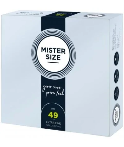 MISTER.SIZE 49 mm Kondome 36 Stück von Mister...