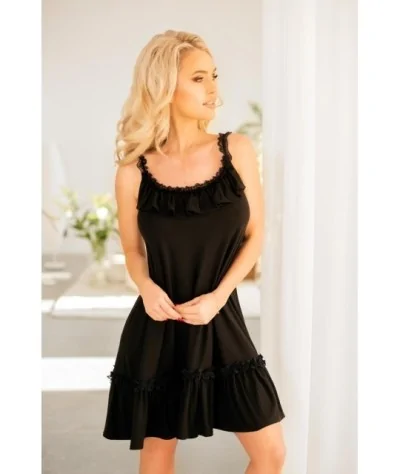schwarzes Petticoat Kleid KA922379 von Kalimo