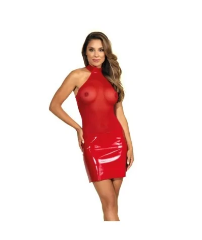 Kleid rot V-9119 von Axami