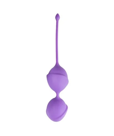 Violette Doppel-Vaginalkugeln von Easytoys...