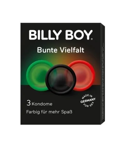 Billy Boy - Bunte Vielfalt - 3 Kondome von...